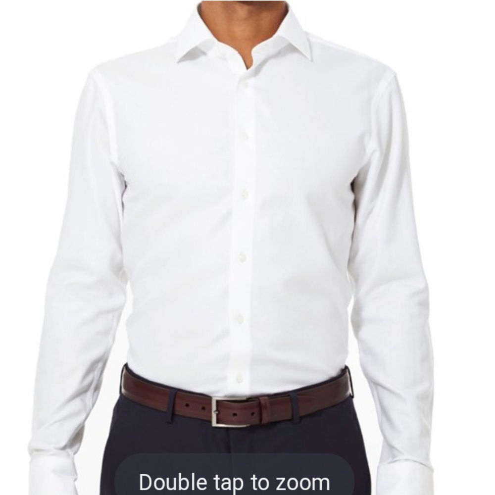 The Tie Bar Herringbone dress shirt